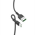 (1034123) Кабель USB 2.0 hoco X33, AM/MicroBm, черный, 1м, макс. ток 4А 6931474709141 - фото 44667