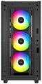 (1034766) Корпус Deepcool CG560 без БП, боковое окно (закаленное стекло), 3xARGB LED 120мм вентилятора спереди и 1x140мм вентилятор сзади, черный, ATX CG560 - фото 45470