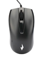 1035751 Проводная мышь Gembird, 3кн, 1000 DPI, резин.колесо, 1.8м, черный MOP-110 - фото 46492