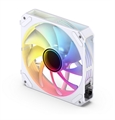 (1037109) Вентилятор JONSBO ZG-120W(3 in 1) White 120х120х25мм (20шт/кор, ARGB LED, 500-1500об/мин, белый) Retail ZG-120W(3 in 1) - фото 47209