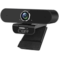 (1038476) CBR CW 875QHD Black, Веб-камера с матрицей 5 МП, разрешение видео 2560х1440, USB 2.0, встроенный микрофон с шумоподавлением, автофокус, крепление на мониторе, длина кабеля 2 м, цвет чёрный CW 875QHD Black - фото 48214