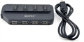 (1038544) Разветвитель USB 2.0 BPH-1907 4порт. черный BPH-1907 - фото 48302