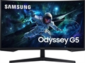 (1039291) Монитор Samsung 32" Odyssey G5 S32CG550EI черный VA LED 1ms 16:9 HDMI матовая 300cd 178гр / 178гр 2560x1440 165Hz FreeSync DP 2K USB 5.2кг LS32CG550EIXCI - фото 48579