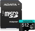 (1039094) Флеш карта microSDXC 512GB A-Data AUSDX512GUI3V30SA2-RA1 Premier Pro + adapter AUSDX512GUI3V30SA2-RA1 - фото 48828