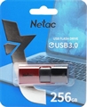 (1040021) Флеш Диск Netac 256GB U182 NT03U182N-256G-30RE USB3.0 красный/черный NT03U182N-256G-30RE - фото 49681