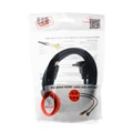 (1040064) Кабель HDMI Cablexpert 19M/19M, v2.0, медь, позол.контакты, экран, угловой, 1.8м, черный, пакет CC-HDMI490-6 - фото 49830