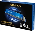 (1040324) Накопитель SSD A-Data PCIe 3.0 x4 256GB ALEG-710-256GCS Legend 710 M.2 2280 ALEG-710-256GCS - фото 49958