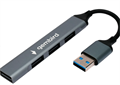 (1040102) Разветвитель USB2.0 Gembird, 4xUSB2.0, кабель USB 10см, алюминий, пакет UHB-C203 - фото 50606