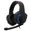 (1041696) Гарнитура RITMIX RH-562M Gaming Blue 40 мм, 20-20000 Гц, 32 Ом, 105 дБ ± 3дБ, -58дБ ± 3дБ, 1.8 м ± 0,3м, регулировка громкости, пластик RITMIX RH-562M Gaming Blue - фото 50806