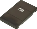 1042444 Внешний корпус USB 3.0 для 2.5" HDD/SSD AgeStar, порт MicroB, SATA III, пластик, черный 3UB2P3 (BLACK) - фото 51440